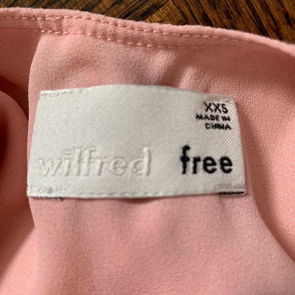 Wilfred Free BLUSH PINK slip dress - Picture 9 of 9